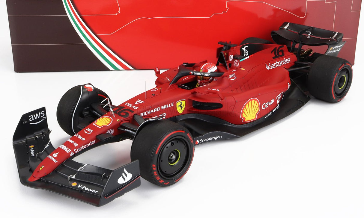 FERRARI | F1-75 TEAM SCUDERIA FERRARI N 16 WINNER BAHRAIN GP 2022 CHARLES LECLERC