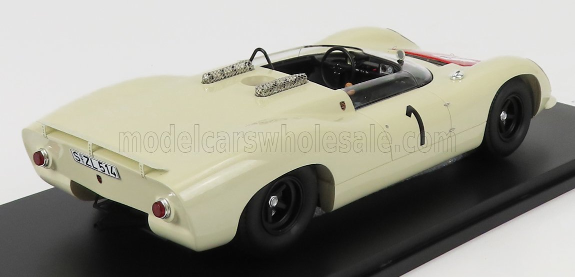 Porsche 910-8 Bergspider No. 1 1967 White Red Matrix Scale Models 1:18 scale model - image 2