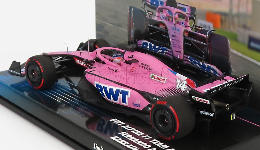 ALPINE | F1 A522 TEAM ALPINE BWT N 14 BAHRAIN GP 2022 FERNANDO ALONSO