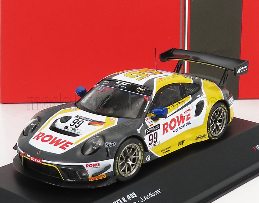 PORSCHE | 911 991 4.0L GT3 TEAM ROWE RACING N 99 24h SPA 2020 K.BACHLER - D.WERNER - J.ANDLAUER