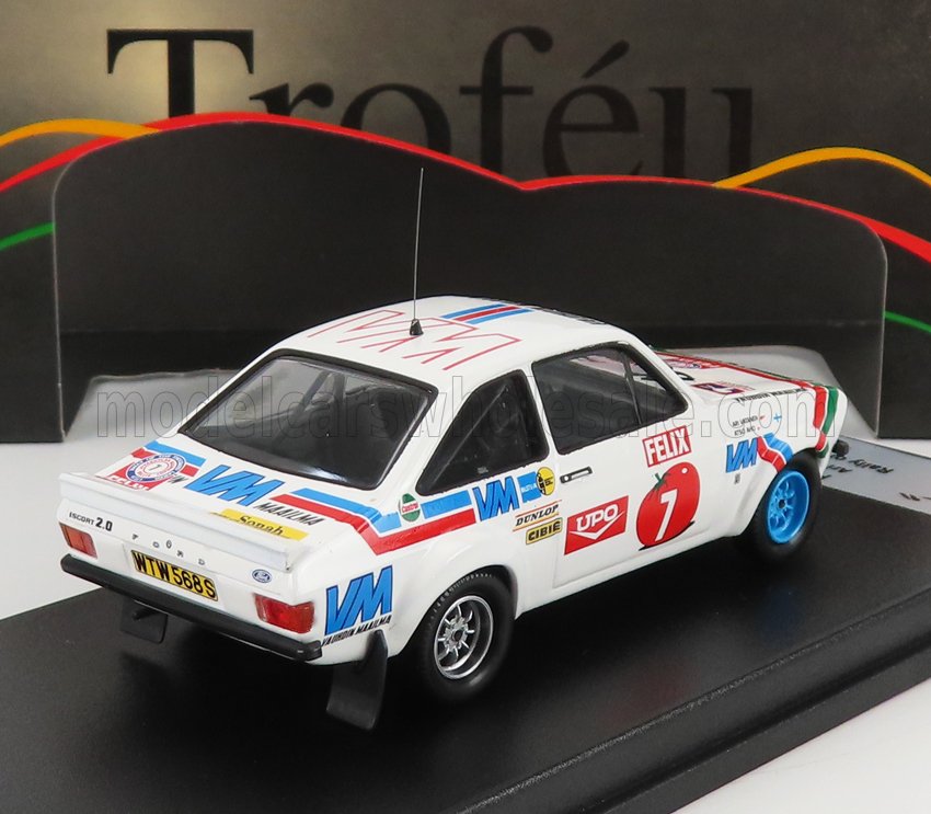 FORD ENGLAND | ESCORT MKII (versione notturna) N 7 RALLY 1000 LAKES 1978 A.VATANEN - A.AHO