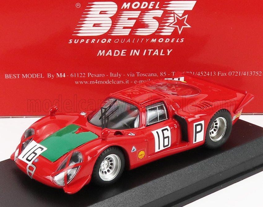 ALFA ROMEO | 33.2 N 16 NURBURGRING 1968 I.GIUNTI - N.GALLI