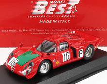 ALFA ROMEO - 33.2 N 16 NURBURGRING 1968 I.GIUNTI - N.GALLI - RED GREEN