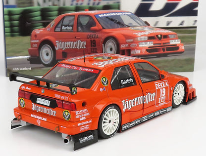 ALFA ROMEO - 155 V6 TI JAGERMEISTER RACING N.º 19 DTM ITC 1995 MICHAEL BARTELES - NARANJA