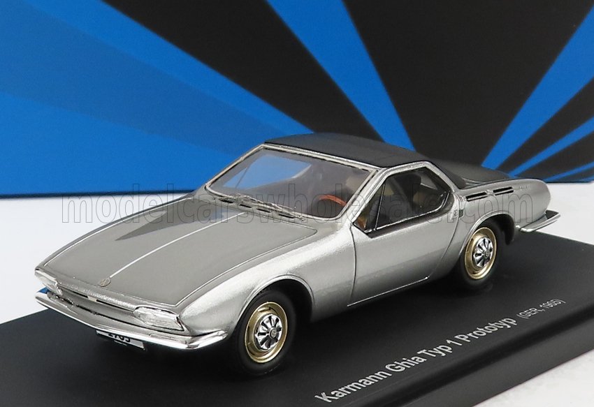 Karmann Ghia Type 1 Prototype Germany 1965 Silver Avenue43 1:43 scale model