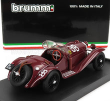 ALFA ROMEO - 2300 SPIDER N 98 WINNER MILLE MIGLIA 1933 T.NUVOLARI - D.COMPAGNONI - BORDEAUX Scale model car on Vroomi