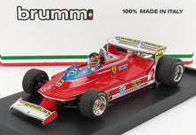 FERRARI - F1 312T5 N 2 MONACO GP 1980 GILLES VILLENEUVE - WITH DRIVER FIGURE - RED Scale model car on Vroomi