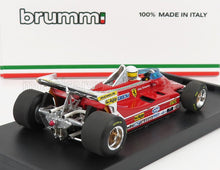 FERRARI - F1 312T5 N 1 MONACO GP 1980 JODY SCHECKTER - WITH DRIVER FIGURE - RED Scale model car on Vroomi