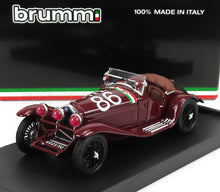 ALFA ROMEO - 1750 GS SPIDER N 86 3rd MILLE MIGLIA 1930 G.CAMAPARI - A.MARINONI - BORDEAUX Scale model car on Vroomi
