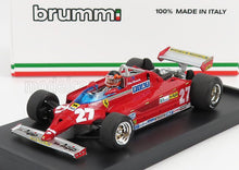 FERRARI - F1 126CK TURBO N 27 WINNER MONTECARLO GP 1981 GILLES VILLENEUVE - WITH DRIVER FIGURE - RED Scale model car on Vroomi