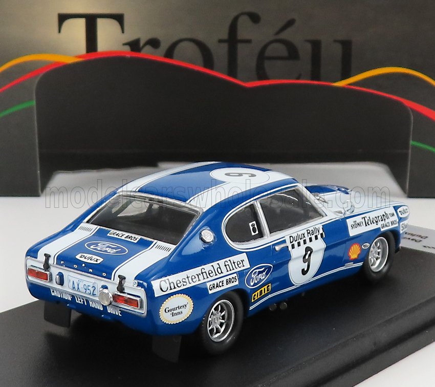 FORD ENGLAND | CAPRI 2600 RS N 9 RALLY AUSTRALIA 1972 D.MCKAY - G.CONNELLY