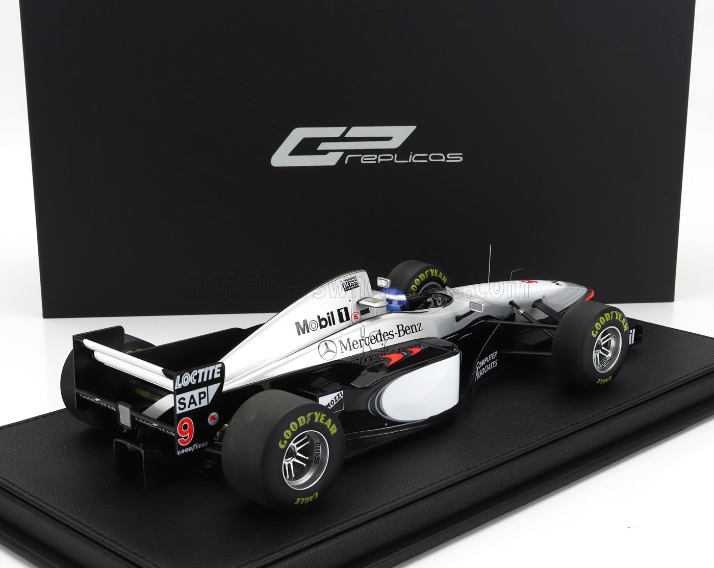 McLAREN | F1  MP4/12 MERCEDES N 9 WINNER EUROPEAN GP (with driver figure) 1997 MIKA HAKKINEN