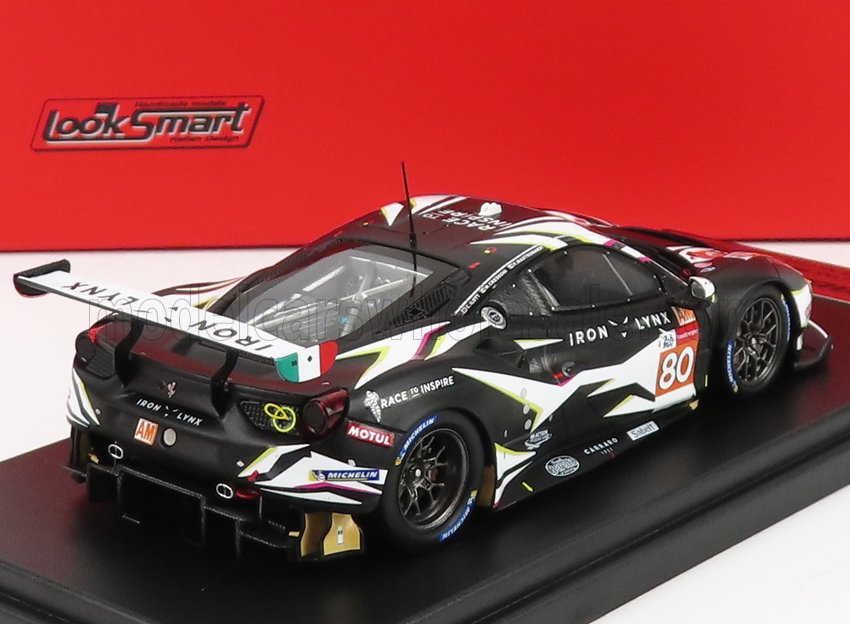 FERRARI | 488 GTE IRON LYNX TEAM N 80 3rd GTE-AM CLASS 24h LE MANS 2021 MATTEO CRESSONI - CALLUM ILOTT - RINO MASTRONARDI
