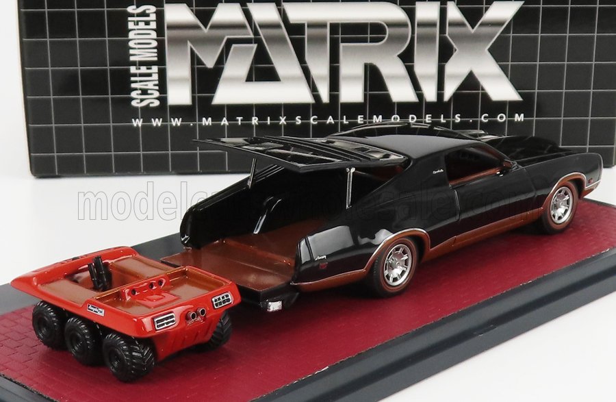Mercury Montego Sportshauler Concept 1971 Black Matrix Scale Models 1:43 scale model - image 2