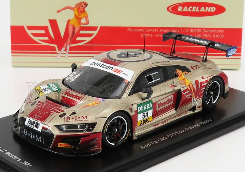 AUDI | R8 LMS GT3 TEAM YACO RACING RACING N 54 ADAC GT MASTERS OSCHERSLEBEN 2021 S.REICHER - N.SIEDLER