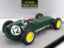 LOTUS | F1  16 N 12 DUTCH GP  (with pilot figure) 1959 INNES IRELAND | BRITISH RACING GREEN SILVER