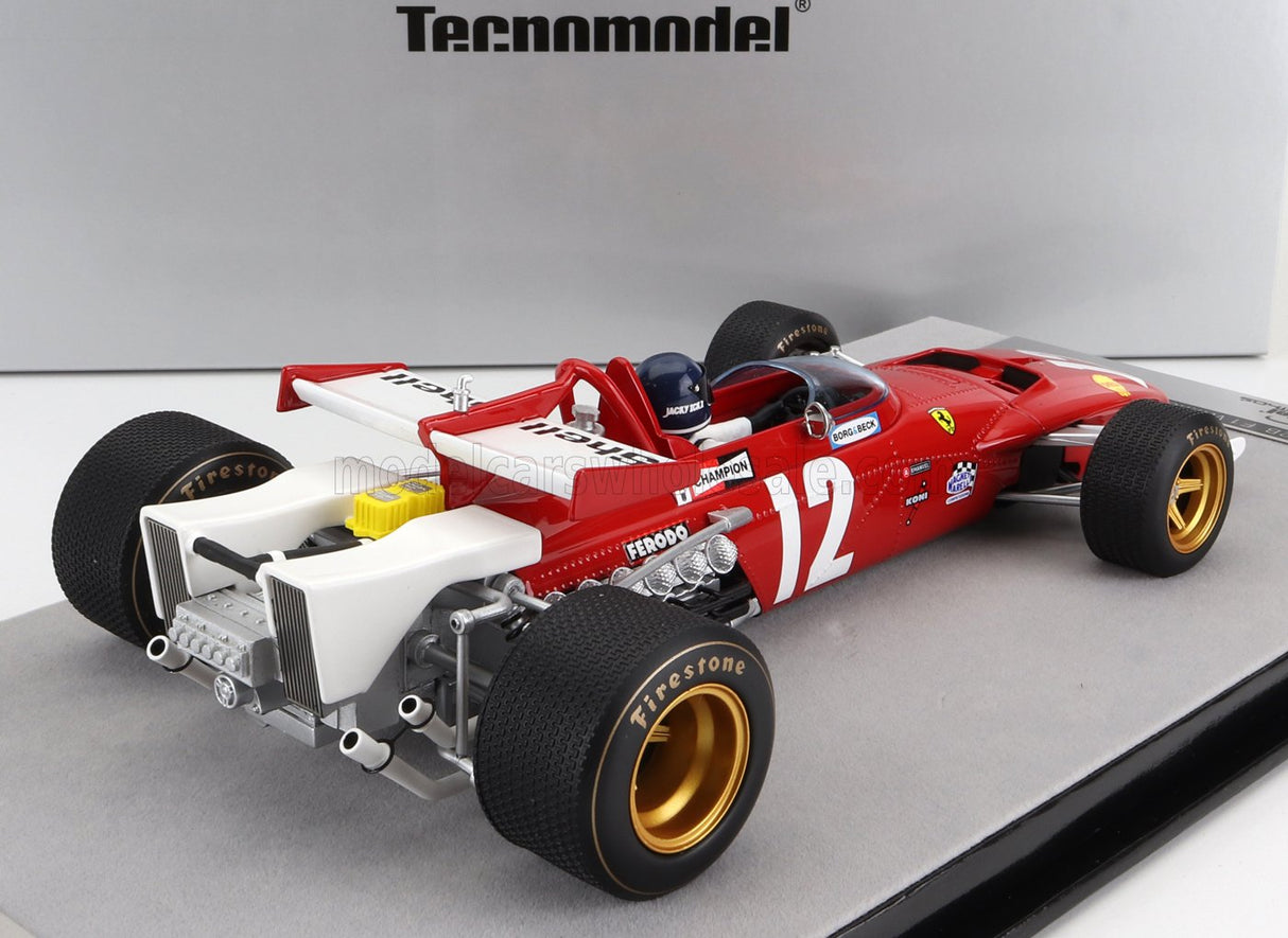 FERRARI | F1  312B N 12 WINNER AUSTRIA GP  (with pilot figure) 1970 JACKY ICKX