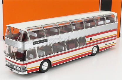 NEOPLAN - NH 22L SKYLINER AUTOBUS 1983 - ARGENT, ROUGE ET JAUNE