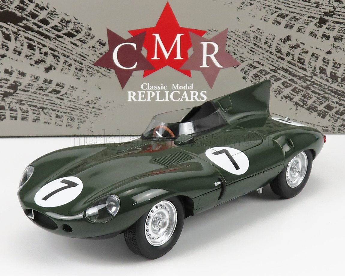 JAGUAR | D-TYPE TEAM JAGUAR CARS LTD N 7 24h LE MANS 1955 D.HAMILTON - T.ROLT | BRITISH RACING GREEN