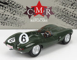 JAGUAR | D-TYPE TEAM JAGUAR CARS LTD N 6 VINCITORE 24h LE MANS 1955 J.M.HAWTHORN - I.L.BUEB | BRITISH RACING GREEN