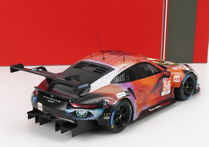 PORSCHE - 911 991 RSR 4.0L TEAM PROJECT N 56, GANADOR DE LA CATEGORÍA LMGTE AM EN LAS 24 HORAS DE LE MANS 2019: JORG BERGMEISTER - PATRICK LINDSEY - EGIDIO PERFETTI - VARIOS