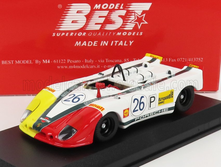 PORSCHE | 908/2 FLUNDER SPIDER N 26 TARGA FLORIO 1970 G.LARROUSSE - R.LINS