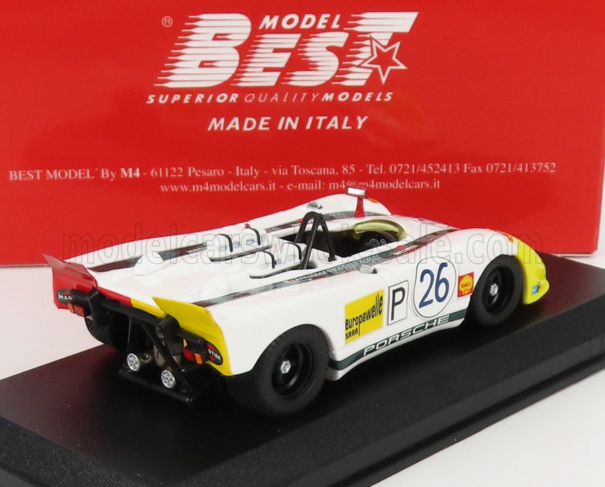 PORSCHE | 908/2 FLUNDER SPIDER N 26 TARGA FLORIO 1970 G.LARROUSSE - R.LINS