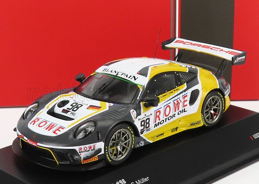 PORSCHE | 911 991-2 GT3 R TEAM ROWE RACING N 98 5th 24h SPA 2019 S.MULLER - R.DUMAS - M.JAMINET