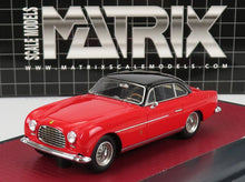 FERRARI - 212 INTER COUPE ch.191 GHIA 1952 - RED BLACK