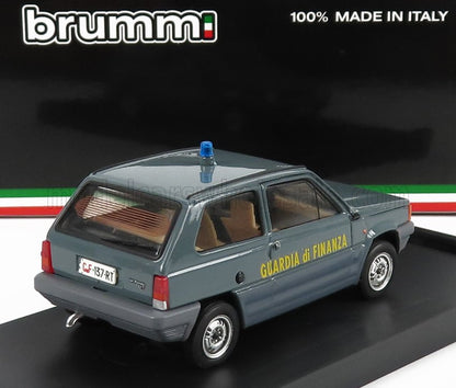 FIAT - PANDA 45 GUARDIA DI FINANZA 1980 - MILITARY GREY Scale model car on Vroomi