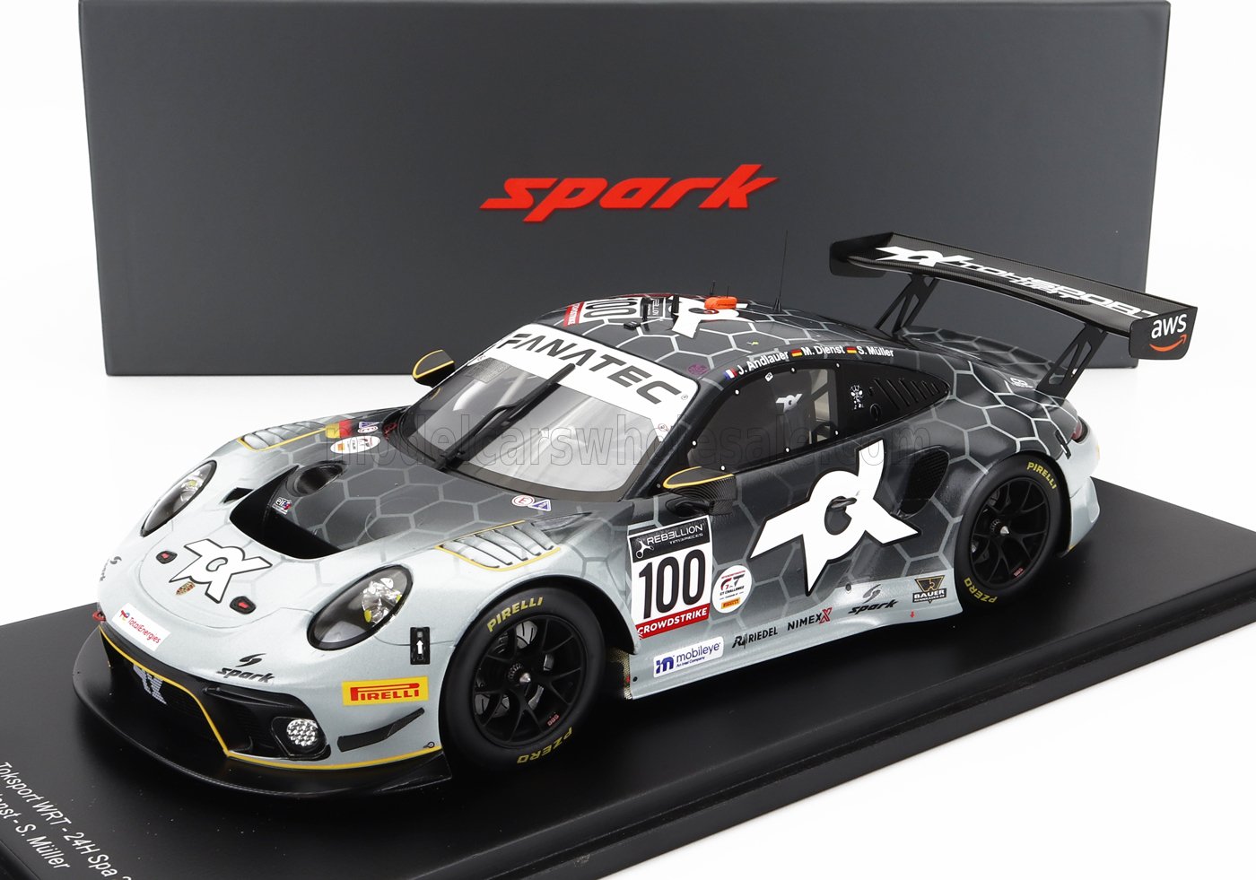 PORSCHE | 911 991-2 GT3 R TEAM TOKSPORT WRT N 100 24h SPA 2022 J.ANDLAUER - M.DIENST - S.MULLER