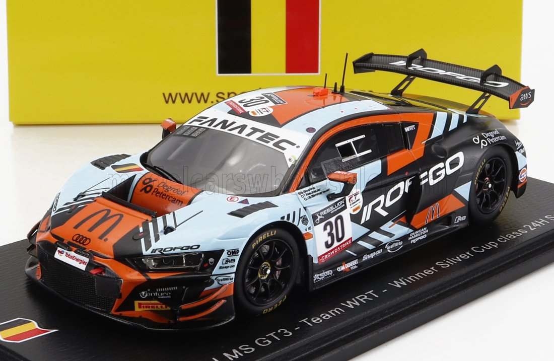 AUDI | R8 LMS GT3 TEAM WRT N 30 WINNER SILVER CUP CLASS 24h SPA 2022 J.B.SIMMENAUER - B.GOETHE - T.NEUBAUER