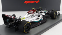 MERCEDES GP | F1 W13E TEAM MERCEDES-AMG PETRONAS F1 N 44 BELGIUM GP 2022 LEWIS HAMILTON - CON VETRINA - WITH SHOWCASE