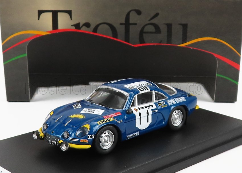 RENAULT | ALPINE A110 N 11 3rd RALLY SWEDEN 1973 J.L.THERIER - M.CALLEWAERT