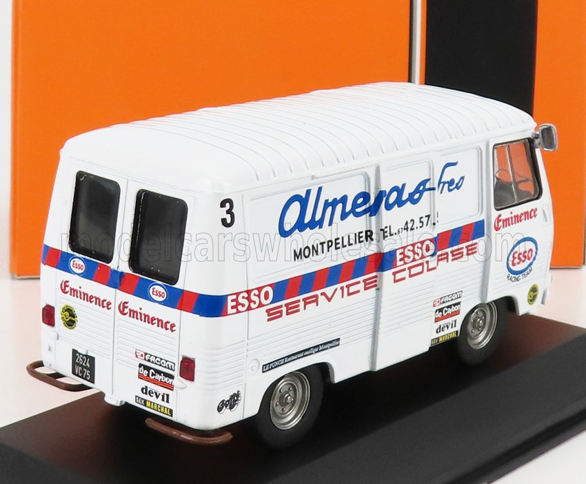 Peugeot J7 Van Esso Almeras Fres Service Rally Course 1969 IXO Models 1:43 scale model - image 2