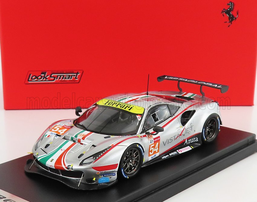 FERRARI | 488 GTE EVO 3.9L TURBO V8 TEAM AF CORSE N 54 24h LE MANS 2021 F.CASTELLACCI - G.FISICHELLA - T.FLOHR