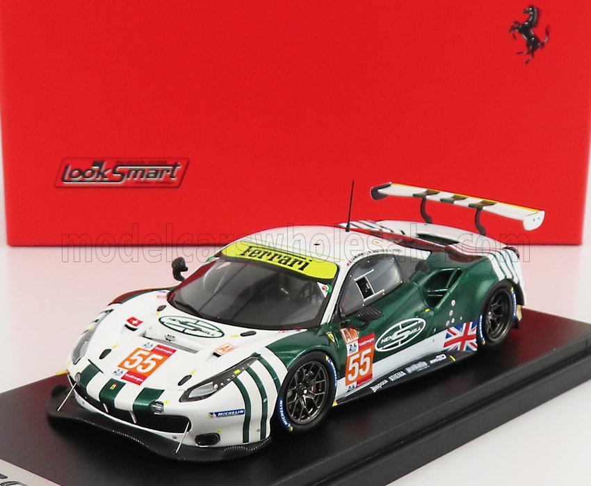 FERRARI | 488 GTE EVO 3.9L TURBO V8 TEAM SPIRIT OF RACE N 55 24h LE MANS 2021 D.CAMERON - M.GRIFFIN - D.PEREL