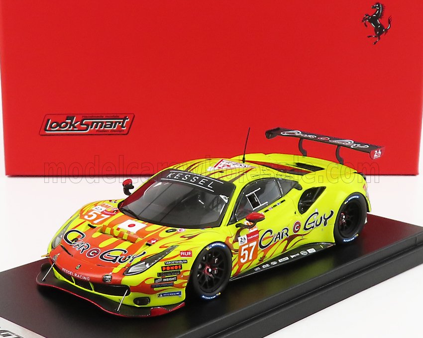 FERRARI | 488 GTE EVO 3.9L TURBO V8 TEAM KESSEL RACING N 57 24h LE MANS 2021 S.ANDREWS - M.JENSEN - T.KIMURA