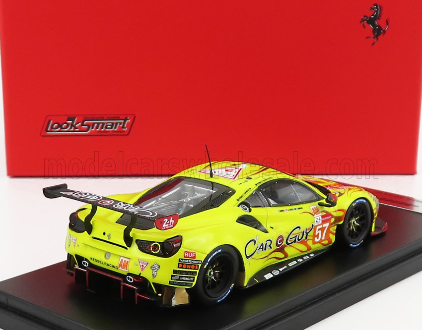 FERRARI | 488 GTE EVO 3.9L TURBO V8 TEAM KESSEL RACING N 57 24h LE MANS 2021 S.ANDREWS - M.JENSEN - T.KIMURA