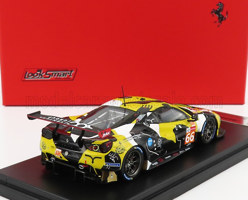 FERRARI | 488 GTE EVO 3.9L TURBO V8 TEAM JMW MOTORSPORT N 66 24h LE MANS 2021 J.FANNIN - T.NEUBAUER - R.SALES