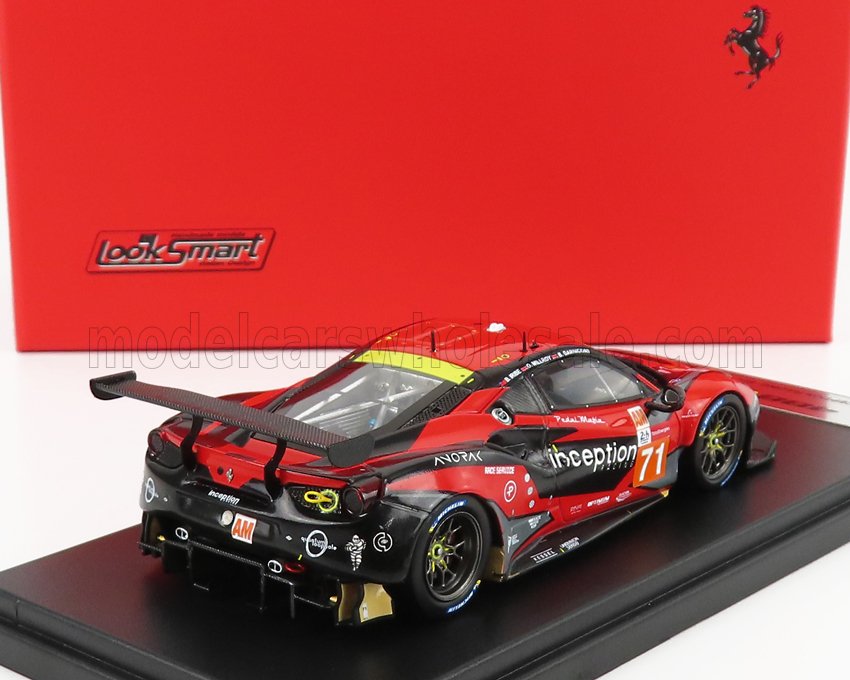 FERRARI | 488 GTE EVO 3.9L TURBO V8 TEAM INCEPTION RACING N 71 24h LE MANS 2021 B.BARNICOAT - B.IRIBE - O.MILLROY
