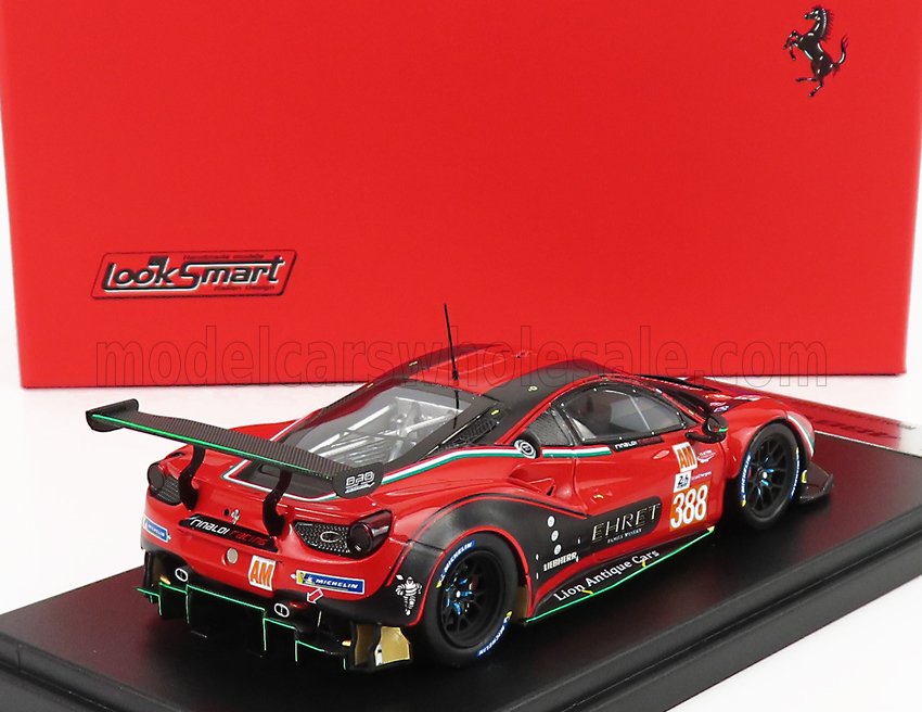 FERRARI | 488 GTE EVO 3.9L TURBO V8 TEAM RINALDI RACING N 388 24h LE MANS 2021 J.BLEEKEMOLEN - P.EHRET - C.HOOK