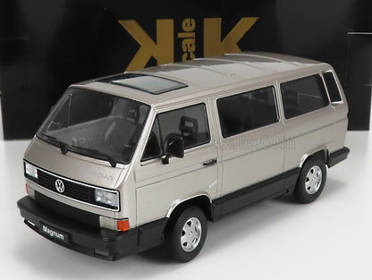 Silver Volkswagen Magnum van model with sunroof, black trim, available through Vroomi
