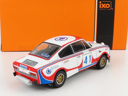 SKODA - 130RS (versión nocturna) N.º 41 RALLY ACROPOLIS 1979 S. KVAIZAR - J. KOTEC - BLANCO, ROJO, AZUL Maqueta de coche en Vroomi