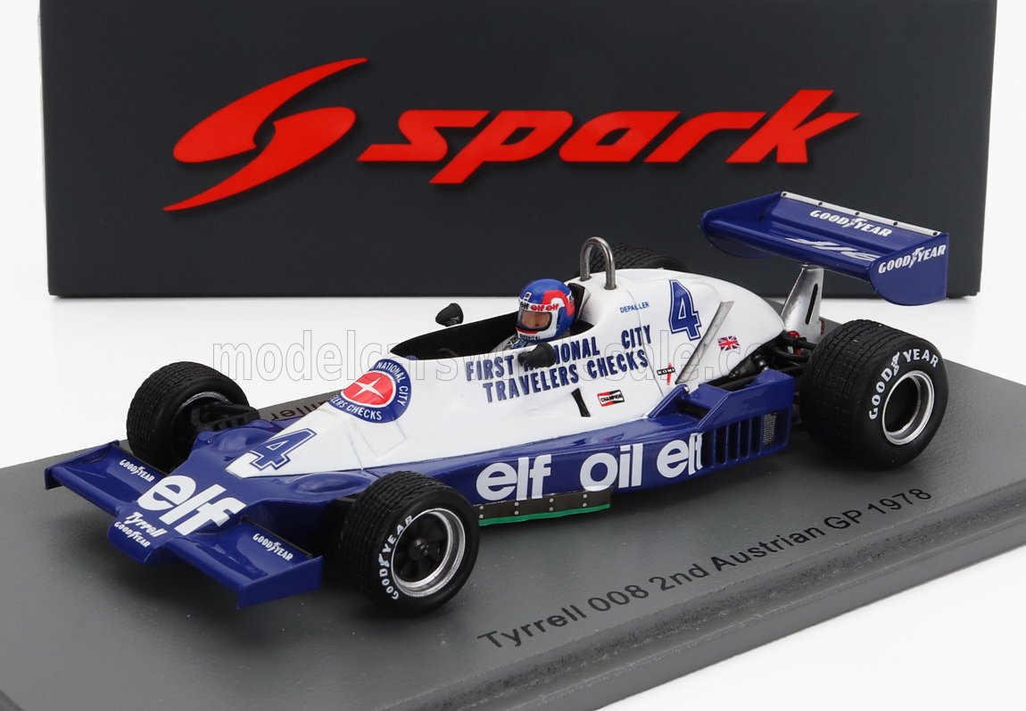TYRRELL | F1 008 N 4 2° AUSTRIAN GP 1978 P.DEPAILLER