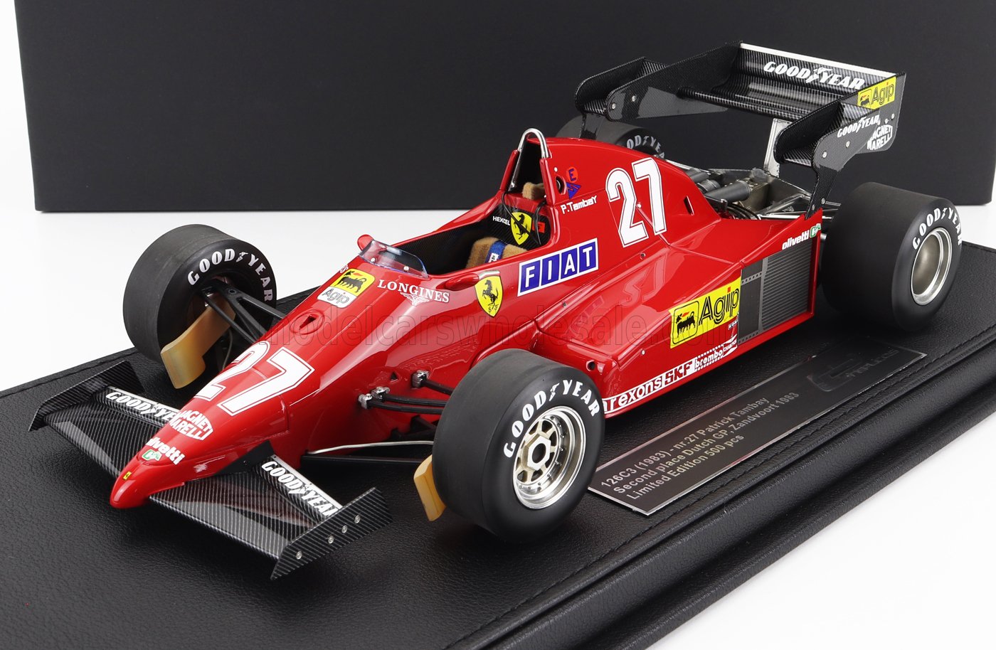 FERRARI | F1  126C3 SCUDERIA FERRARI N 27 2nd DUTCH GP ZANDVOORT 1983 PATRICK TAMBAY