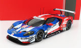 FORD USA | GT 3.5L TURBO V6 TEAM FORD CHIP GANASSI UK N 66 WINNER GTLM CLASS 24h DAYTONA 2017 D.MULLER - J.HAND - S.BOURDAIS - RED BLUE WHITE