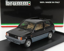 FIAT - PANDA 30 1 SERIES 1980 - NERO LUXOR - BLACK Scale model car on Vroomi
