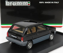 FIAT - PANDA 30 1 SERIES 1980 - NERO LUXOR - BLACK Scale model car on Vroomi