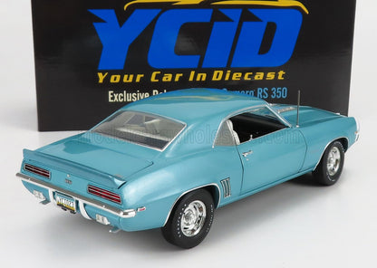 CHEVROLET - CAMARO RS350 COUPE 1969 - LIGHT BLUE MET - Vroomi